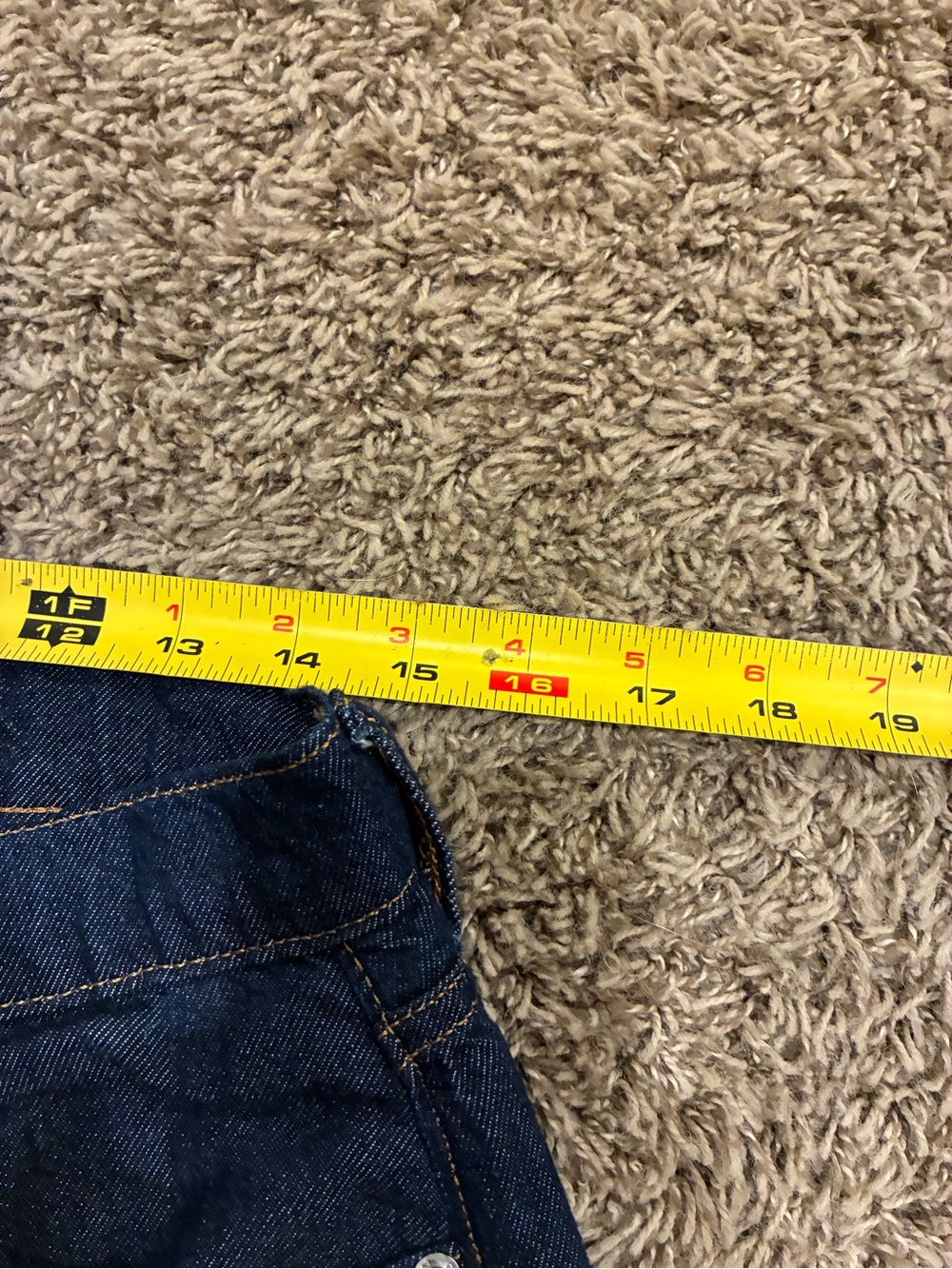 GAP Wide-Leg Dark Blue Denim Jeans Superlight Palazzo - Picture 14 of 16